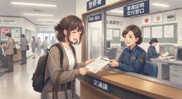 車庫証明、自分で取れる？